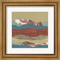 Framed Mountain Series #134