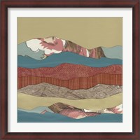 Framed Mountain Series #134