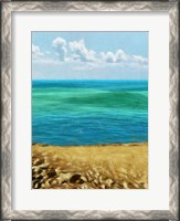 Framed Rocky Beachside II