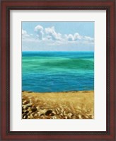 Framed Rocky Beachside II