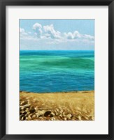 Rocky Beachside II Framed Print