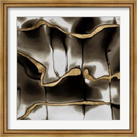 Framed Golden Shimmer II