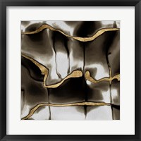 Framed Golden Shimmer II