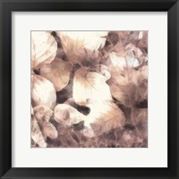 Framed Blush Shaded Leaves IV