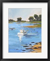 Harbor Side II Framed Print