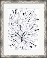 Framed Monochrome Kaleidoscope I