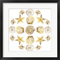 Seaside Kaleidoscope II Framed Print