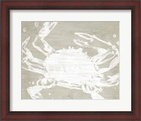 Framed Weathered Crab II