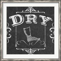 Framed Vintage Laundry Signs III