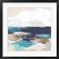Palette Coast I Framed Print