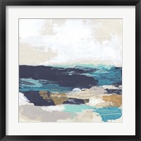 Palette Coast II Framed Print