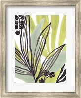 Framed Tropical Collage III