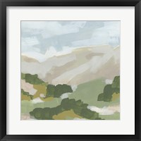 Hillside Impression I Framed Print