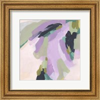 Framed Lavender Swirl II