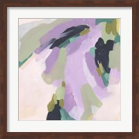 Framed Lavender Swirl II