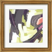 Framed 'Martini Swirl III' border=