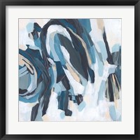 Blue Tundra I Framed Print