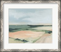Framed Pastel Plains I