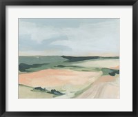 Pastel Plains I Framed Print