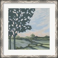 Framed Sunset Tree I