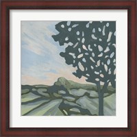 Framed Sunset Tree II