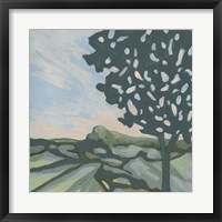 Sunset Tree II Framed Print