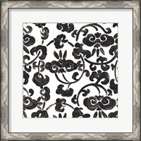 Framed 'Ink Motif II' border=