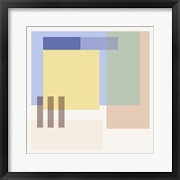 Framed 'Hazy Days III' border=