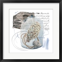 Message in a Bottle III Framed Print