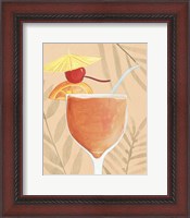 Framed Tropical Cocktail I