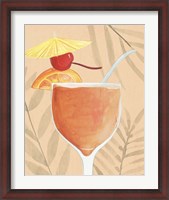 Framed Tropical Cocktail I