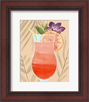 Framed Tropical Cocktail III