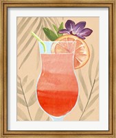 Framed Tropical Cocktail III