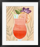 Framed Tropical Cocktail III