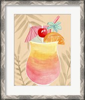 Framed Tropical Cocktail IV