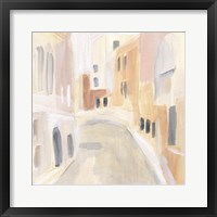 Framed Pastel Streets II