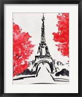 Day in Paris I Framed Print