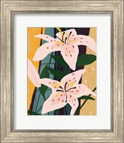 Framed Lily Collage II