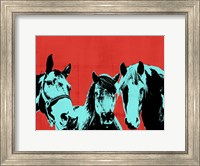 Framed Pop Art Farm I