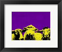 Framed Pop Art Farm IV