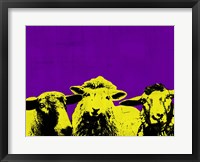 Framed Pop Art Farm IV