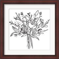 Framed Bouquet a Day I
