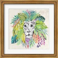 Framed King of the Jungle (detail)