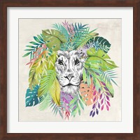 Framed King of the Jungle (detail)