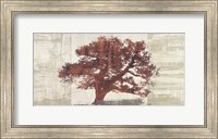Framed Rusty Tree Panel