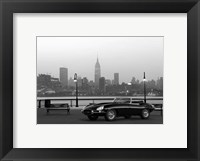 Framed Vintage Spyder in NYC (BW)