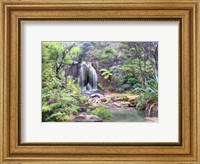 Framed Rainforest waterfall (detail)