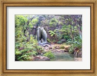 Framed Rainforest waterfall (detail)