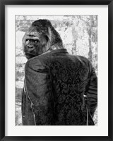 Framed Ape in a Suit