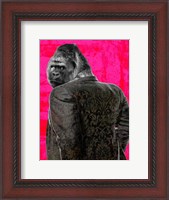 Framed Ape in a Suit (Pop Version)